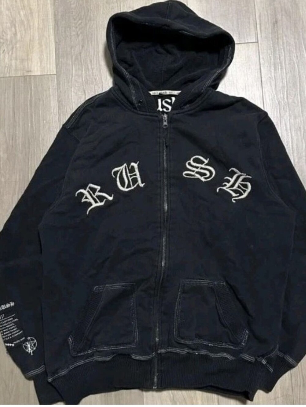 RUSH band A Farewell To Kings 1977 zip hoodie Geddy Lee, Alex Lifeson Neil Peart